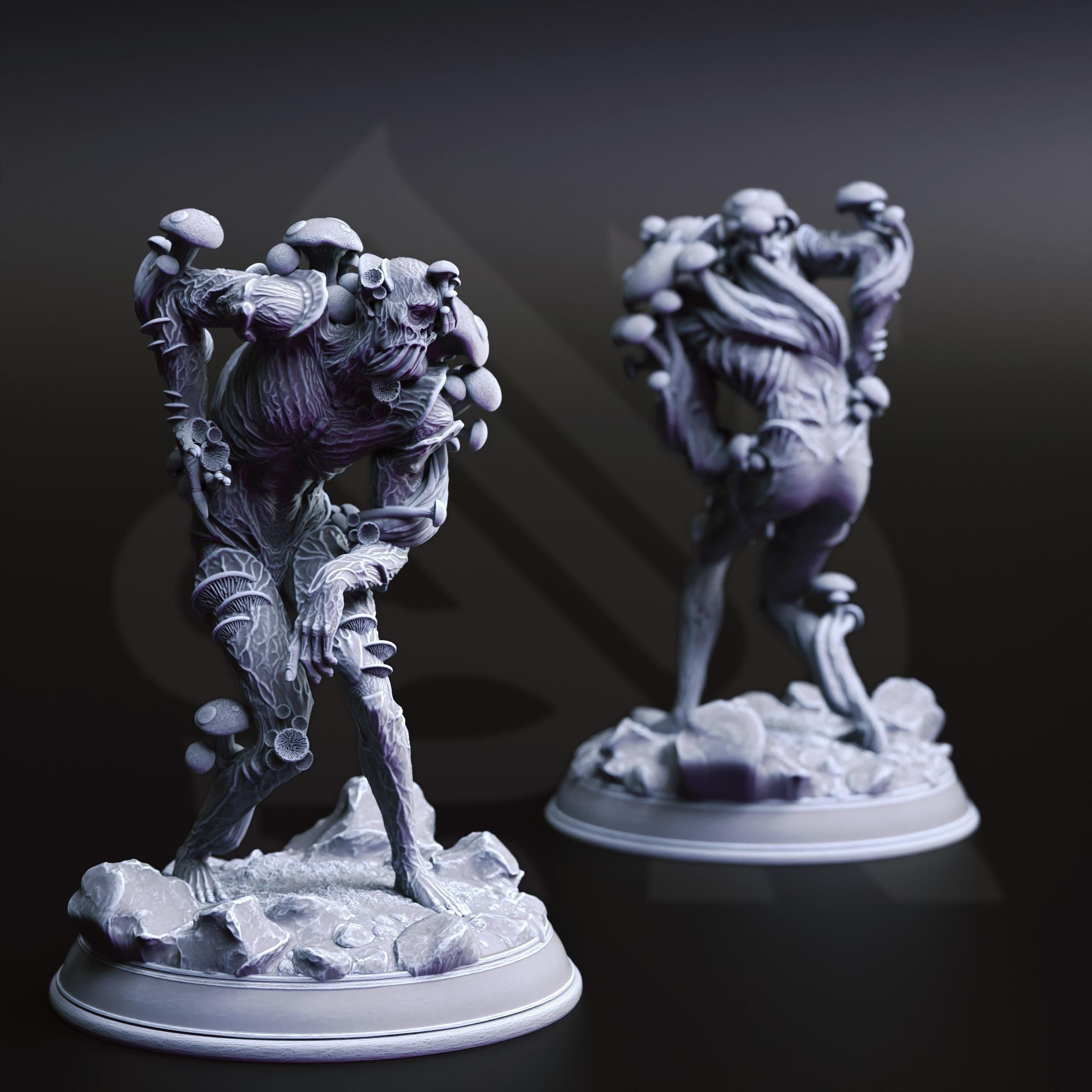 Myceloid Minion Fungal Puppet| Monster Enemy Underdark | 32mm / 28mm / 75mm | Ideal for Tabletop RPGs | Dungeons and Dragons - Dm Stash