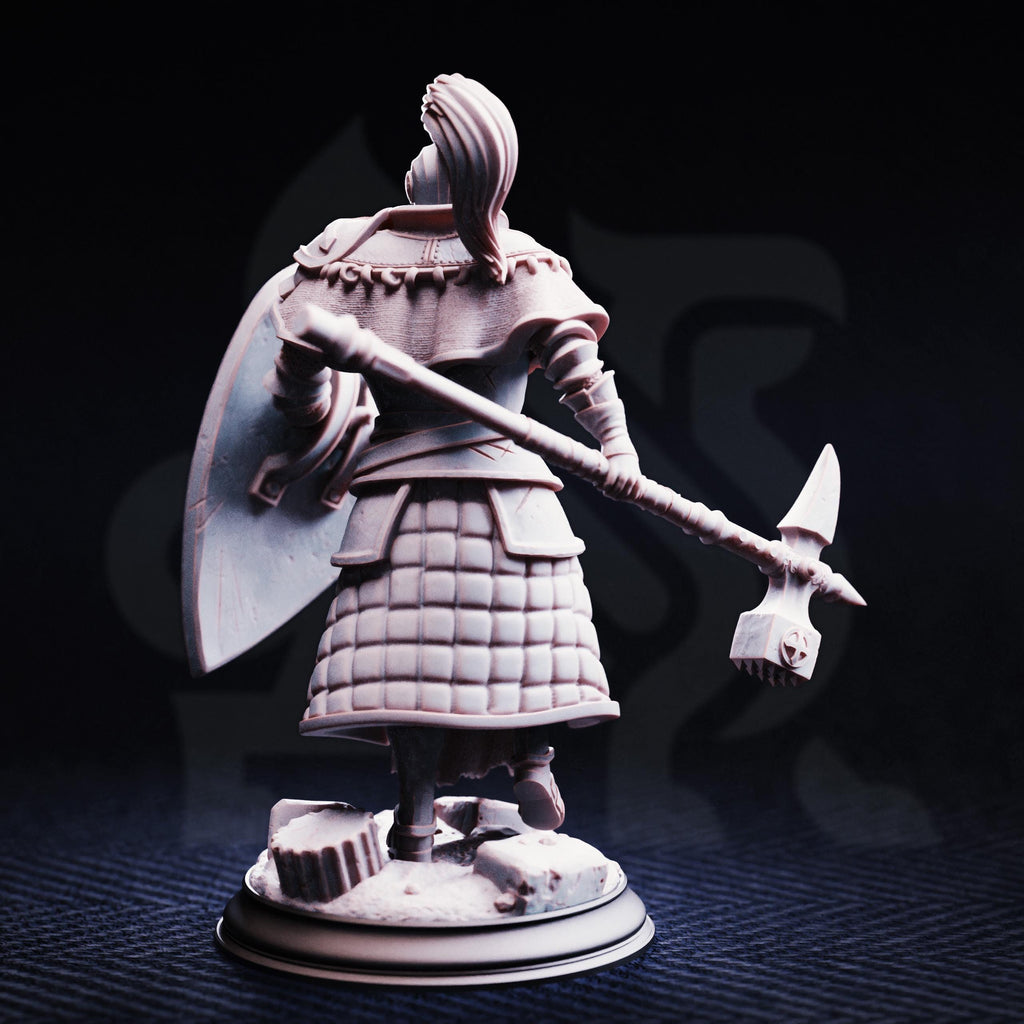 Jeremus Of Jochenia | Human Elf Fighter Paladin | 32mm / 28mm / 75mm | Ideal for Tabletop RPGs | Dungeons and Dragons - Dm Stash