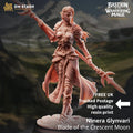 Ninera Drow Elf Paladin DND Miniature | 32mm Resin RPG Figure Dungeons and Dragons