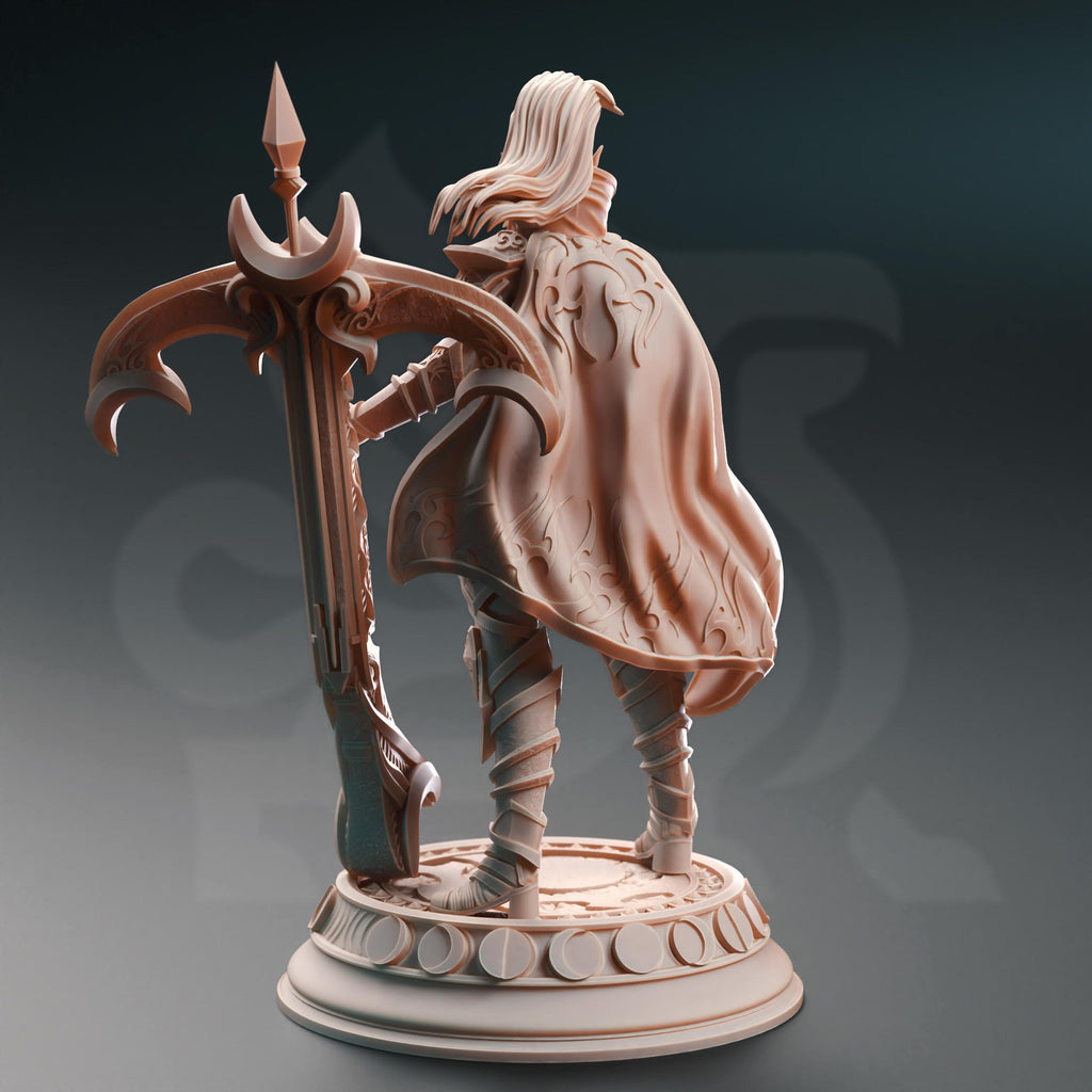 Exrin Nvata | Drow Ranger DND Miniature | 32mm Resin RPG Figure Dungeons and Dragons