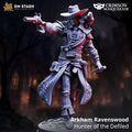 Arkham Ravenswood | Gunslinger DND Miniature | 32mm Resin RPG Figure Dungeons and Dragons