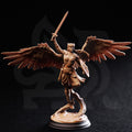Daughter Of Death | Aasimar Paladin DND Miniature | 32mm Resin RPG Figure Dungeons and Dragons