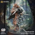 Umbrascale | Dragonborn Rogue Fighter | 32mm / 28mm / 75mm | Ideal for Tabletop RPGs | Dungeons and Dragons - Dm Stash