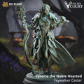 Synoria The Noblehearted | Elf Mage Wizard Sorcerer Druid| 32mm / 28mm / 75mm | Ideal for Tabletop RPGs | Dungeons and Dragons - Dm Stash