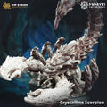 Crystalline Scorpion | Underdark Monster Enemy | 32mm / 28mm / 75mm | Ideal for Tabletop RPGs | Dungeons and Dragons - Dm Stash