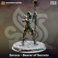 Seroca Bearer Of Secrets | Warforged Cleric Mage Warlock NPC| 32mm / 28mm / 75mm | Ideal for Tabletop RPGs | Dungeons and Dragons - Dm Stash