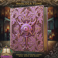 Warlock Dice Tower Book | Dungeons & Dragons Dice Storage Tome | RPG Dice Tray | Bardic Gift | TTRPG Accessory Organiser
