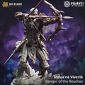 Drow Ranger Miniature DND Miniature | 32mm Resin RPG Figure Dungeons and Dragons