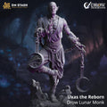 Uxas The Reborn | Elf Drow Dark Elf Monk Fighter Barbarian | 32mm / 28mm / 75mm | Ideal for Tabletop RPGs | Dungeons and Dragons - Dm Stash