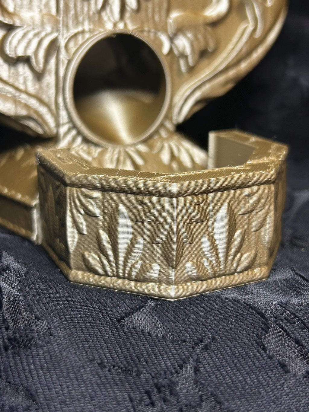 Fantasy Lyre Dice Tower | Bard Dice Roller for DND | Musical Dice Tower | Tabletop RPG Gift | Dungeons and Dragons Accessory
