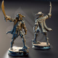 Skeleton Scallywag l Pirate | Monster Enemy Underdark | 32mm / 28mm / 75mm | Ideal for Tabletop RPGs | Dungeons and Dragons - Dm Stash