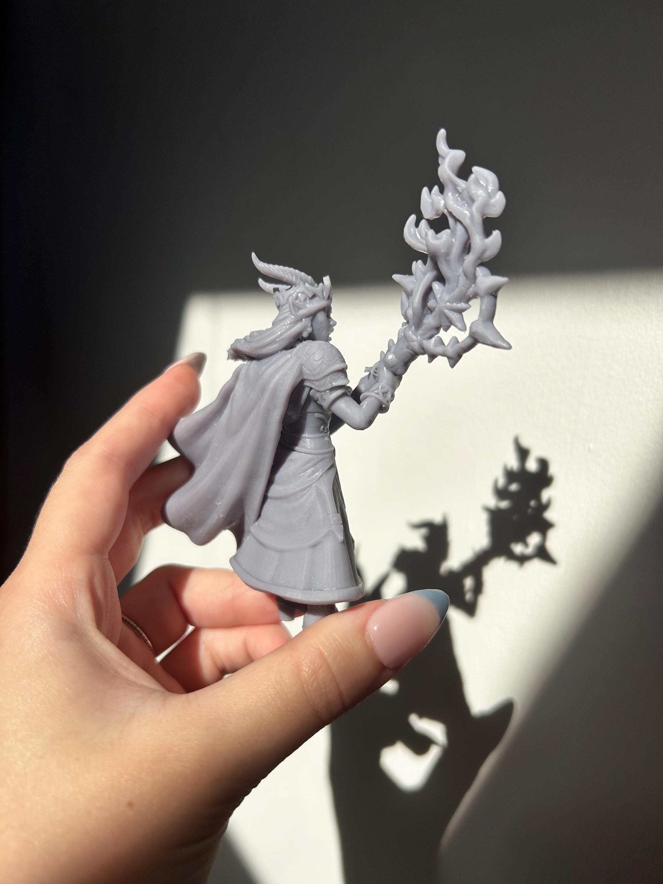 Turn Your HeroForge Mini Into a 75mm Scale Statue Figure | Nerdy Unique Gift | Ideal for Tabletop RPGs | Dungeons and Dragons