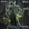 Old Blackhorn | Satyr Druid | 32mm / 28mm / 75mm | Ideal for Tabletop RPGs | Dungeons and Dragons - Dm Stash
