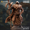 The One Eyed Wanderer | Nordic Druid Mage Sorcerer Wizard | 32mm / 28mm / 75mm | Ideal for Tabletop RPGs | Dungeons and Dragons - Dm Stash